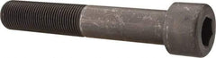 Value Collection - 1-12 UNF Hex Socket Drive, Socket Cap Screw - Alloy Steel, Black Oxide Finish, Partially Threaded, 6" Length Under Head - Benchmark Tooling