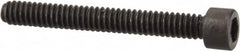 Value Collection - #1-64 UNC Hex Socket Drive, Socket Cap Screw - Alloy Steel, Black Oxide Finish, Fully Threaded, 5/8" Length Under Head - Benchmark Tooling