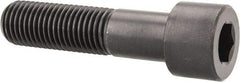 Value Collection - 1-3/8 - 6 UNC Hex Socket Drive, Socket Cap Screw - Alloy Steel, Black Oxide Finish, Partially Threaded, 5-1/2" Length Under Head - Benchmark Tooling