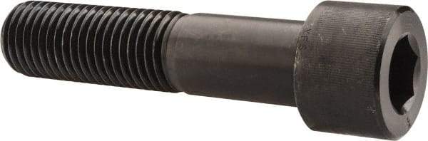 Value Collection - 1-3/8 - 6 UNC Hex Socket Drive, Socket Cap Screw - Alloy Steel, Black Oxide Finish, Partially Threaded, 6" Length Under Head - Benchmark Tooling