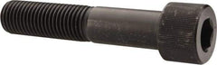 Value Collection - 1-3/8 - 6 UNC Hex Socket Drive, Socket Cap Screw - Alloy Steel, Black Oxide Finish, Partially Threaded, 7" Length Under Head - Benchmark Tooling