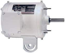 US Motors - 1/3 hp, TEAO Enclosure, Auto Thermal Protection, 1,700 RPM, 115/230 Volt, 60 Hz, Single Phase Permanent Split Capacitor (PSC) Motor - Size 56YZ Frame, Yoke Mount, 1 Speed, Ball Bearings, 4.4/2.2 Full Load Amps, F Class Insulation, Reversible - Benchmark Tooling