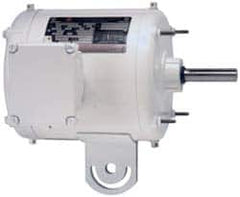 US Motors - 1/4 hp, TEAO Enclosure, Auto Thermal Protection, 1,700 RPM, 115/230 Volt, 60 Hz, Single Phase Permanent Split Capacitor (PSC) Motor - Size 56YZ Frame, Yoke Mount, 1 Speed, Ball Bearings, 3.2/1.6 Full Load Amps, F Class Insulation, Reversible - Benchmark Tooling