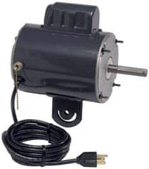 US Motors - 1/4 hp, TEAO Enclosure, Auto Thermal Protection, 1,700 RPM, 115/230 Volt, 60 Hz, Industrial Electric AC/DC Motor - Size 48 Frame, Yoke Mount, 1 Speed, Ball Bearings, 3.4/1.7 Full Load Amps, B Class Insulation, Reversible - Benchmark Tooling