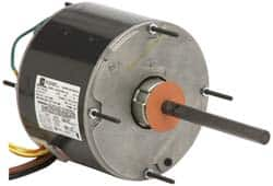 US Motors - 1/4 Max hp, 850 Max RPM, Permanent Split Cap Electric AC DC Motor - 208-230 V Input, Single Phase, 48Y Frame, 1/2" Shaft Diam, Stud Mount, ODP Enclosure - Benchmark Tooling