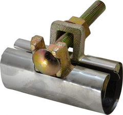 B&K Mueller - 3/4" Pipe Single Bolt 3" Repair Clamp - For Providing Strong Positive Seal In Repairing Leaking Pipes - Benchmark Tooling