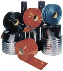 Aleco - Clear Ribbed Low Temperature Dock Curtain Strips - 12" Wide x 150' Long x 0.216" Thick, Vinyl - Benchmark Tooling