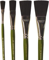 Wooster Brush - 1" Camel Hair Artist's Paint Brush - 1-3/32" Wide, 1-13/32" Bristle Length, 5-3/4" Plastic Handle - Benchmark Tooling