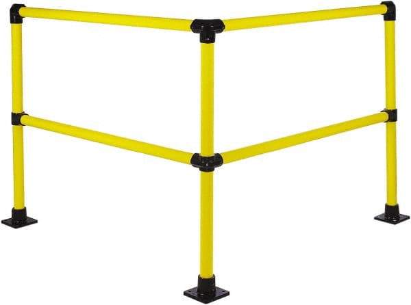 Hollaender - Pipe Rail Kits Kit Style: Corner Section Pipe Size (Inch): 1-1/2 - Benchmark Tooling