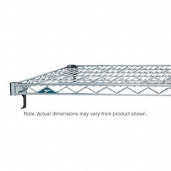 Metro - 42" Wide x 1" High x 24" Long Open Shelving Wire Shelf - Benchmark Tooling