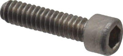 Value Collection - #1-64 UNC Hex Socket Drive, Socket Cap Screw - Grade 18-8 & Austenitic A2 Stainless Steel, Fully Threaded, 5/16" Length Under Head - Benchmark Tooling