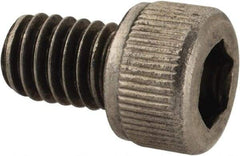 Value Collection - #8-36 UNF Hex Socket Drive, Socket Cap Screw - Grade 18-8 & Austenitic A2 Stainless Steel, Fully Threaded, 1/4" Length Under Head - Benchmark Tooling