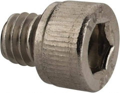 Value Collection - #10-32 UNF Hex Socket Drive, Socket Cap Screw - Grade 18-8 & Austenitic A2 Stainless Steel, Fully Threaded, 3/16" Length Under Head - Benchmark Tooling