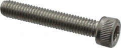 Value Collection - #10-32 UNF Hex Socket Drive, Socket Cap Screw - Grade 18-8 & Austenitic A2 Stainless Steel, Partially Threaded, 1-1/8" Length Under Head - Benchmark Tooling