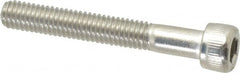 Value Collection - #10-32 UNF Hex Socket Drive, Socket Cap Screw - Grade 18-8 & Austenitic A2 Stainless Steel, Partially Threaded, 1-3/8" Length Under Head - Benchmark Tooling