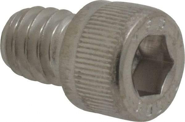 Value Collection - 1/4-20 UNC Hex Socket Drive, Socket Cap Screw - Grade 18-8 & Austenitic A2 Stainless Steel, Fully Threaded, 5/16" Length Under Head - Benchmark Tooling