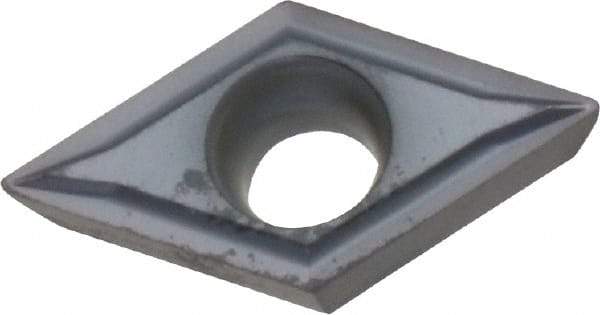 Kennametal - DPGT32.50.5 LF Grade KC5010 Carbide Turning Insert - TiAlN Finish, 55° Diamond, 3/8" Inscr Circle, 5/32" Thick, 0.0079" Corner Radius - Benchmark Tooling