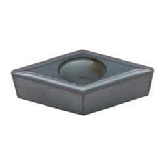 Kennametal - DPGT32.52 LF Grade KC5010 Carbide Turning Insert - TiAlN Finish, 55° Diamond, 3/8" Inscr Circle, 5/32" Thick, 1/32" Corner Radius - Benchmark Tooling