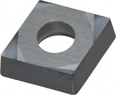 Kennametal - CCGT21.51 LF Grade KC5010 Carbide Turning Insert - TiAlN Finish, 80° Diamond, 1/4" Inscr Circle, 3/32" Thick, 1/64" Corner Radius - Benchmark Tooling