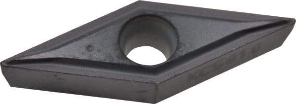 Kennametal - VBMT220.5 LF Grade KC5010 Carbide Turning Insert - TiAlN Finish, 35° Diamond, 1/4" Inscr Circle, 1/8" Thick, 0.0079" Corner Radius - Benchmark Tooling