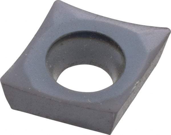 Kennametal - CPGT32.51 HP Grade KC5010 Carbide Turning Insert - TiAlN Finish, 80° Diamond, 3/8" Inscr Circle, 5/32" Thick, 1/64" Corner Radius - Benchmark Tooling