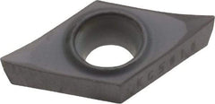 Kennametal - DCGT32.50.5 HP Grade KC5010 Carbide Turning Insert - TiAlN Finish, 55° Diamond, 3/8" Inscr Circle, 5/32" Thick, 0.0079" Corner Radius - Benchmark Tooling