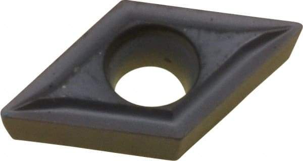 Kennametal - DCMT21.50.5 LF Grade KC5010 Carbide Turning Insert - TiAlN Finish, 55° Diamond, 1/4" Inscr Circle, 3/32" Thick, 0.0079" Corner Radius - Benchmark Tooling