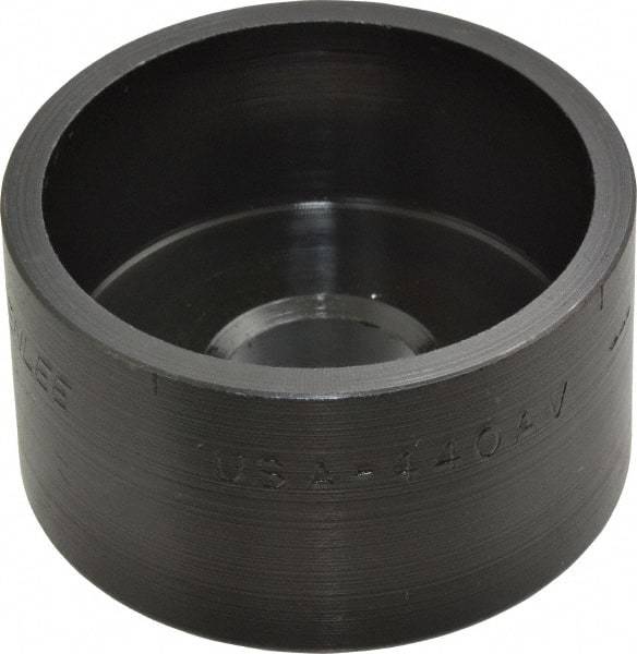 Greenlee - 1-1/2" Conduit Round Die - 49.6mm Hole Length x 1-15/16" Hole Diam - Benchmark Tooling