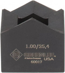 Greenlee - Square Punch - 1" Hole Length x 1" Hole Width - Benchmark Tooling