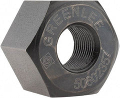 Greenlee - Square Counter Nut - For Use with Rectangular Punches; Square Punches - Benchmark Tooling