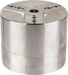 Abbott Workholding Products - 4" & Up Chuck Capacity, Northfield Attachment, Round Soft Lathe Chuck Jaw - 3 Jaws, Aluminum, 3.92" Wide x 3" High - Benchmark Tooling