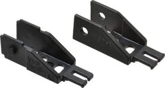 Igus - 1.02 Inch Outside Width x 0.94 Inch Outside Height, Cable and Hose Carrier Steel Zipper Mounting Bracket Set - 1-1/2 Inch Bend Radius, 0.59 Inch Inside Width x 0.67 Inch Inside Height - Benchmark Tooling