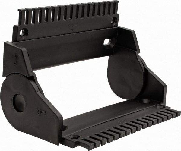 Igus - 7.68 Inch Outside Width x 2.52 Inch Outside Height, Cable and Hose Carrier Plastic Open Mounting Bracket Set - 3.94 Inch Bend Radius, 6.89 Inch Inside Width x 1.77 Inch Inside Height - Benchmark Tooling