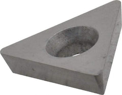 Interstate - TPGW322 Grade I55 Carbide Turning Insert - Uncoated, 60° Triangle, 3/8" Inscr Circle, 1/8" Thick, 1/32" Corner Radius - Benchmark Tooling
