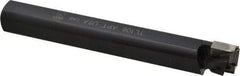 APT - 1-1/4" Min Bore Diam, 7" OAL, 1" Shank Diam, Indexable Boring Bar - TPG Insert, Screw or Clamp Holding Method - Benchmark Tooling