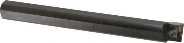 APT - 1-1/2" Min Bore Diam, 11-1/2" OAL, 1-1/4" Shank Diam, Indexable Boring Bar - TPG Insert, Screw or Clamp Holding Method - Benchmark Tooling