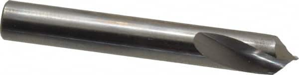 Magafor - 3/8" Body Diam, 90°, 2-3/4" OAL, Solid Carbide Spotting Drill - Benchmark Tooling