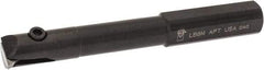APT - 1/2" Min Bore Diam, 3-3/4" OAL, 1/2" Shank Diam, Indexable Boring Bar - 2-1/4" Max Bore Depth, TPG 221 Insert, Screw Holding Method - Benchmark Tooling