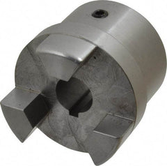 Boston Gear - 3/4" Max Bore Diam, FC25 Coupling Size, Flexible Half Coupling - 2-1/2" OD, 4.13" OAL, Steel - Benchmark Tooling