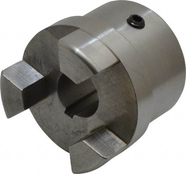 Boston Gear - 7/8" Max Bore Diam, FC25 Coupling Size, Flexible Half Coupling - 2-1/2" OD, 4.13" OAL, Steel - Benchmark Tooling