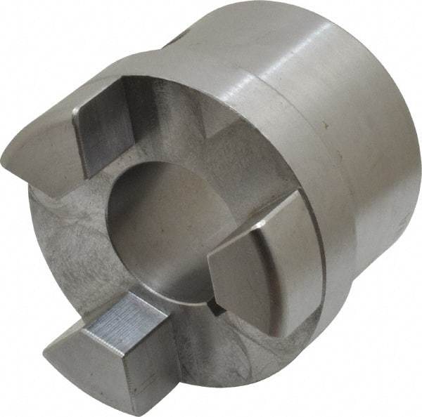 Boston Gear - 1-1/8" Max Bore Diam, FC25 Coupling Size, Flexible Half Coupling - 2-1/2" OD, 4.13" OAL, Steel - Benchmark Tooling