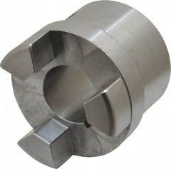 Boston Gear - 1-1/8" Max Bore Diam, FC25 Coupling Size, Flexible Half Coupling - 2-1/2" OD, 4.13" OAL, Steel - Benchmark Tooling