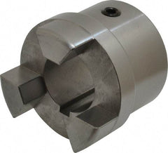 Boston Gear - 1-1/4" Max Bore Diam, FC25 Coupling Size, Flexible Half Coupling - 2-1/2" OD, 4.13" OAL, Steel - Benchmark Tooling