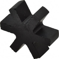 Boston Gear - 7/8" Max Bore Diam, FC15 Coupling Size, Flexible 3-Jaw Insert Coupling - 1-1/2" OD, Rubber, Order 2 Hubs & 1 Insert for Complete Coupling - Benchmark Tooling