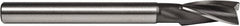 Union Butterfield - 9/32" Diam, 17/64" Shank, Diam, 3 Flutes, Straight Shank, Interchangeable Pilot Counterbore - 3-13/16" OAL, 3/4" Flute Length, Bright Finish, High Speed Steel - Benchmark Tooling