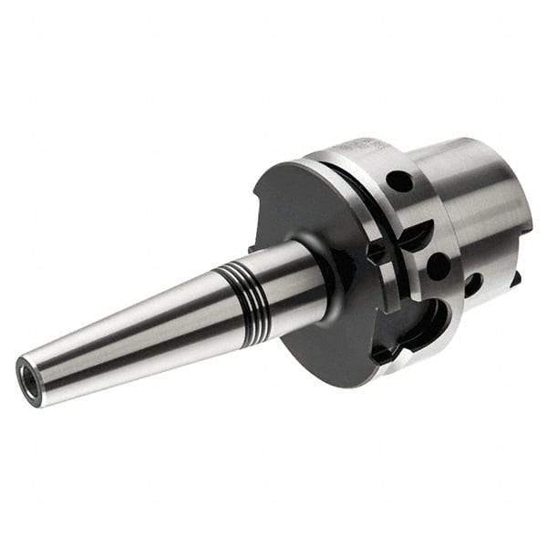 Iscar - 1/2" Hole Diam, HSK63A Taper Shank Shrink Fit Tool Holder & Adapter - 4.274" Projection, 0.79" Nose Diam, 1.69" Clamping Depth, 25,000 RPM, Through Coolant - Exact Industrial Supply