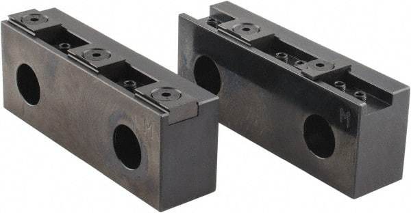 Mitee-Bite - 37.59mm High x 100mm Long x 25.4mm Wide Jaw Set - For Use with Mitee-Bite TalonGrips - Benchmark Tooling