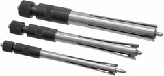 Value Collection - 3 Piece, 1/4 to 11/16", Transfer Punch Set - Benchmark Tooling