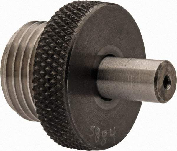 TE-CO - 5/8-18 UNF, 3/8 Inch Thread, 3/8 Inch Shaft Length, Tapped Hole Location Gage - Steel, 7/8 Inch Head Diameter, 1 Inch Overall Length - Benchmark Tooling