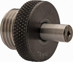 TE-CO - 5/8-18 UNF, 3/8 Inch Thread, 3/8 Inch Shaft Length, Tapped Hole Location Gage - Steel, 7/8 Inch Head Diameter, 1 Inch Overall Length - Benchmark Tooling